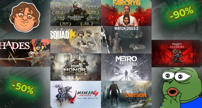 🎮 Топ 10 экшен игр по хорошей скидке