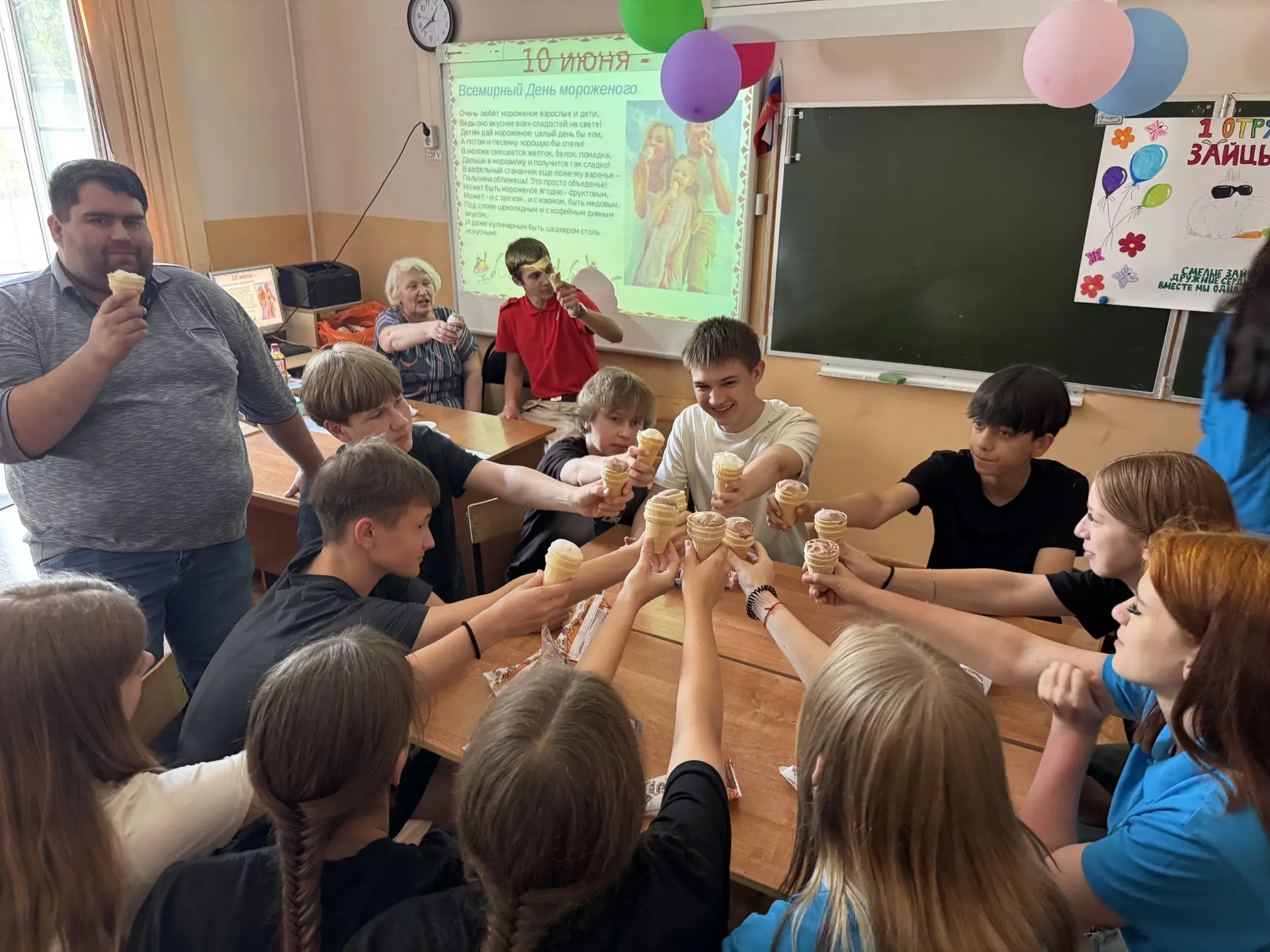 🍦 Всемирный день мороженого в трудовом отряде!
