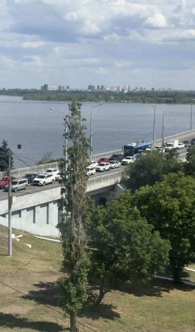 😱Водители, обстановка на мосту Саратов-Энгельс