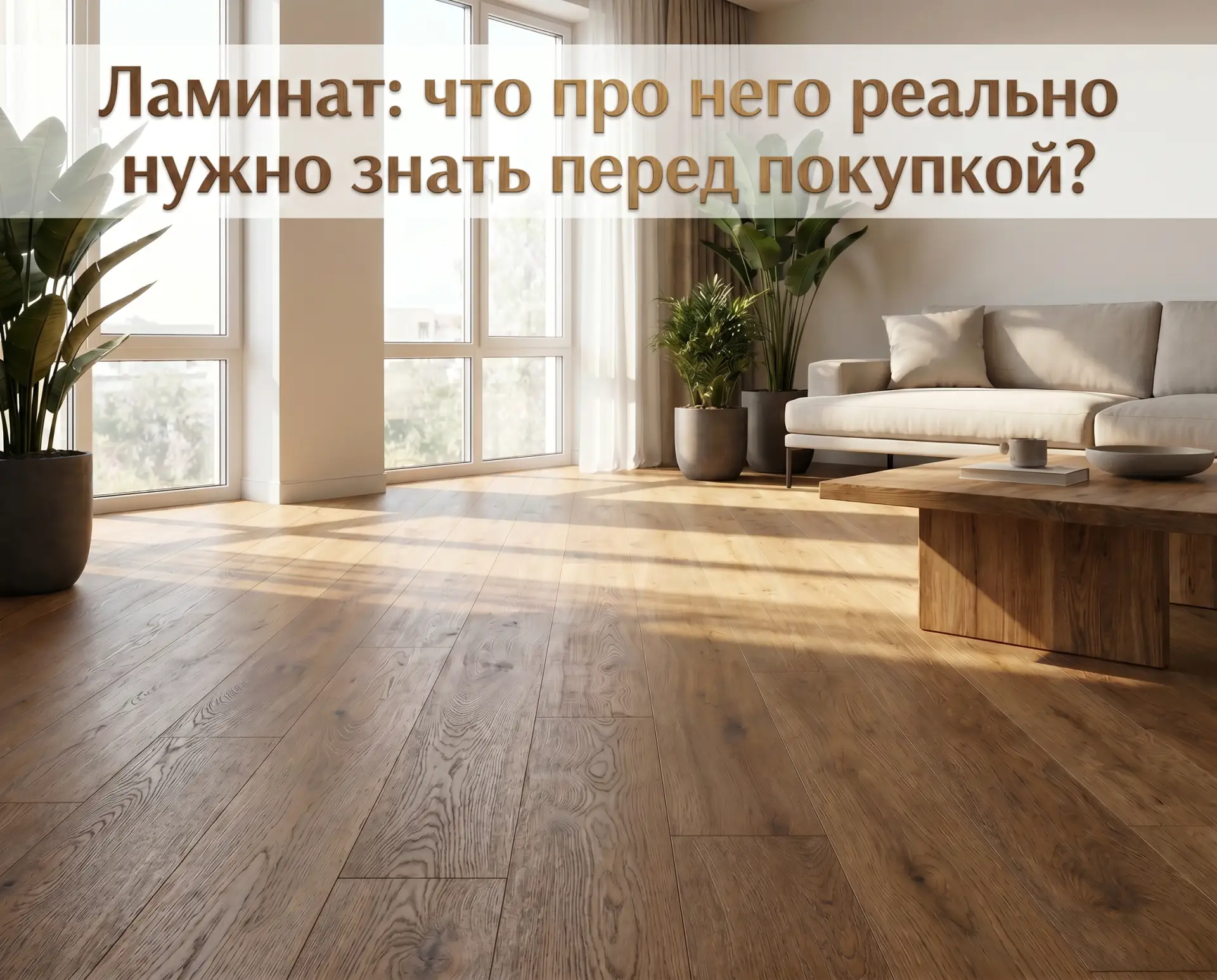 Ламинат: что про него реально нужно знать перед покупкой?