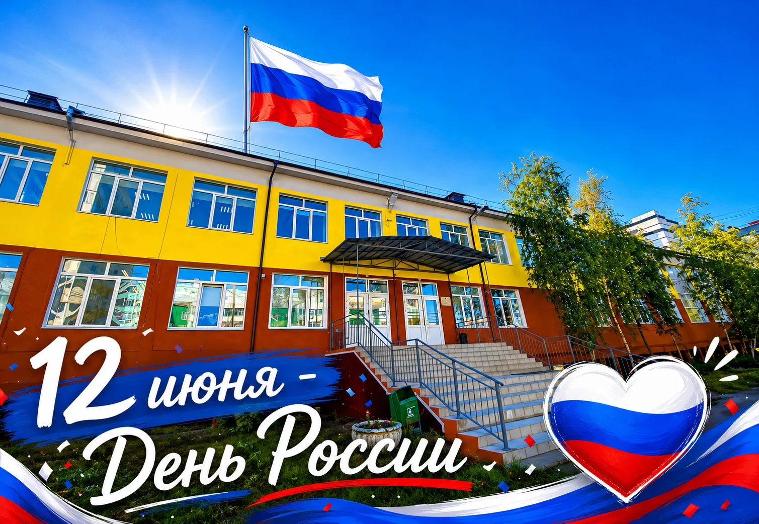 С Днём России!
Сегодня, 12 июня, мы отмечаем один из главных государственных праздников нашей страны