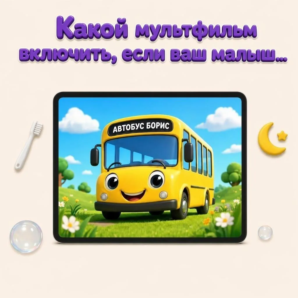 Полезные мультики на выходные! 🚌✨

Превращаем полезные привычки и важные темы в увлекательную игру 