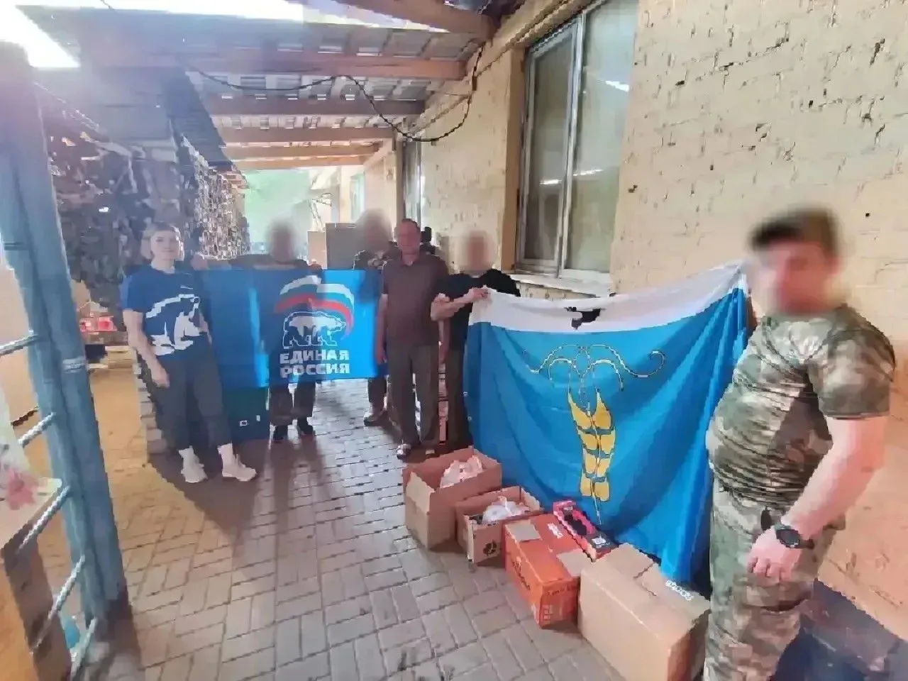Жители Грачевского округа отправили гумпомощь бойцам СВО