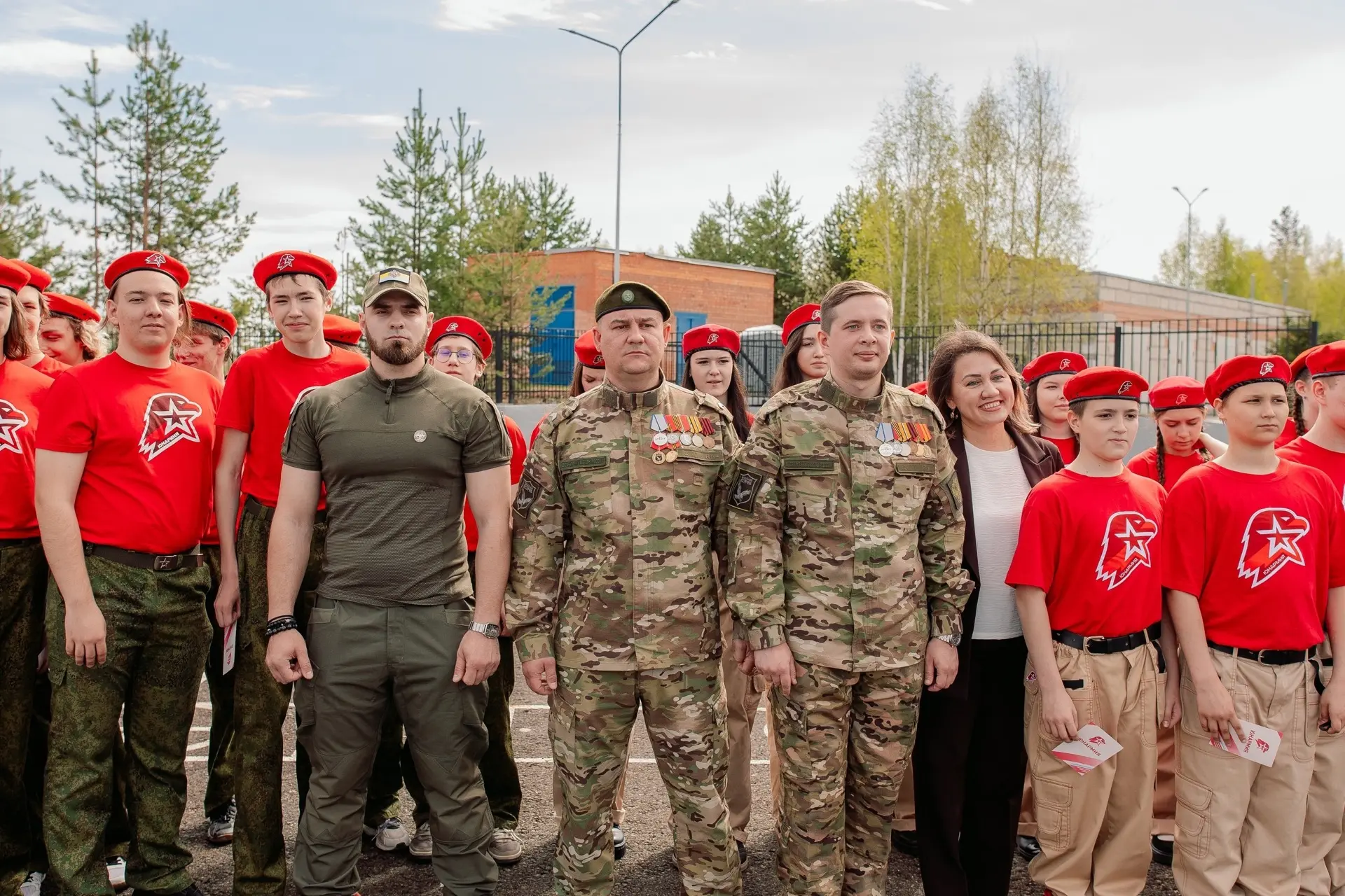 В рядах «ЮНАРМИИ» пополнение🫶  В школе №2 города Югорска Ханты-Мансийского автономного округа — Югры
