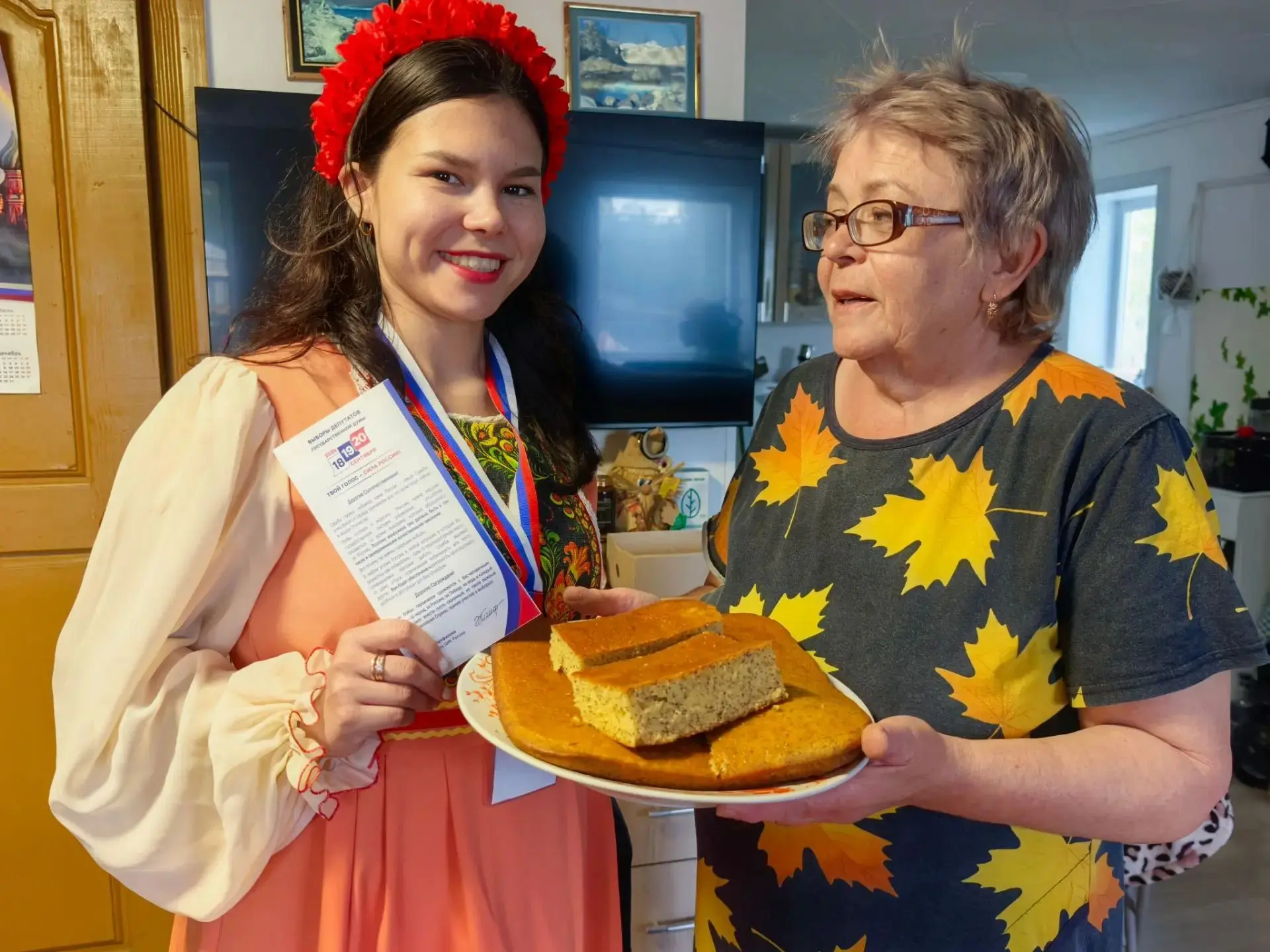 👗 НАРОДНЫЕ КОСТЮМЫ НА УЛИЦАХ СЕЛА