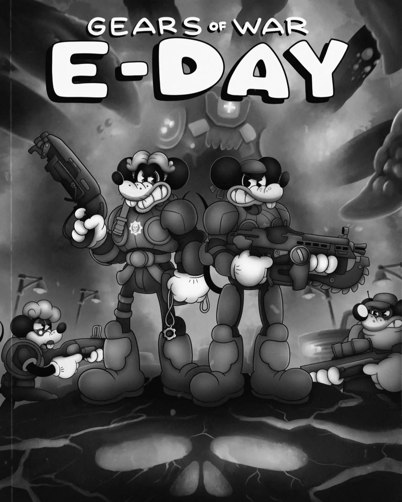 🥰 Авторы MOUSE: P.I. For Hire поздравили The Coalition с релизом Gears of War: E-Day.