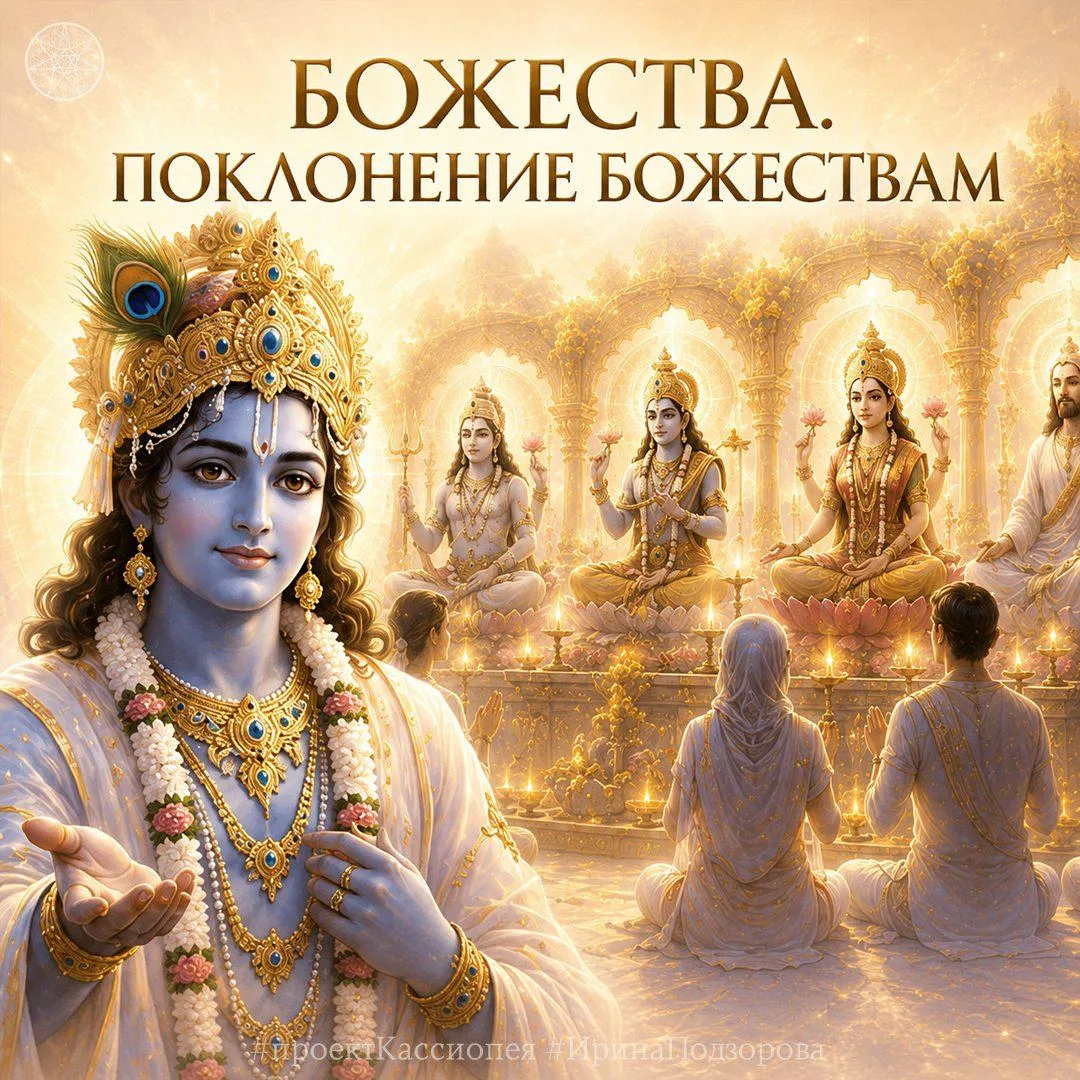Божества. Поклонение божествам

Вопрос: Действительно ли Ты присутствуешь в этих Божествах, и как ты