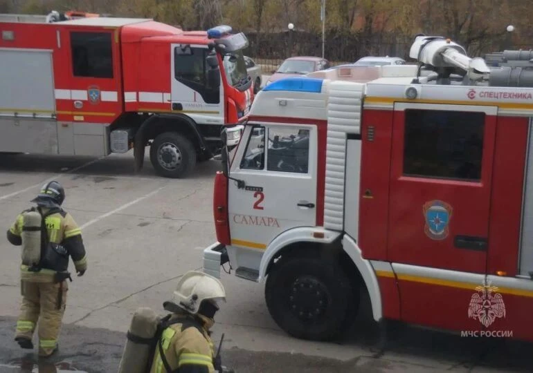 ❗️В Самаре при пожаре пострадала 17-летняя девушка