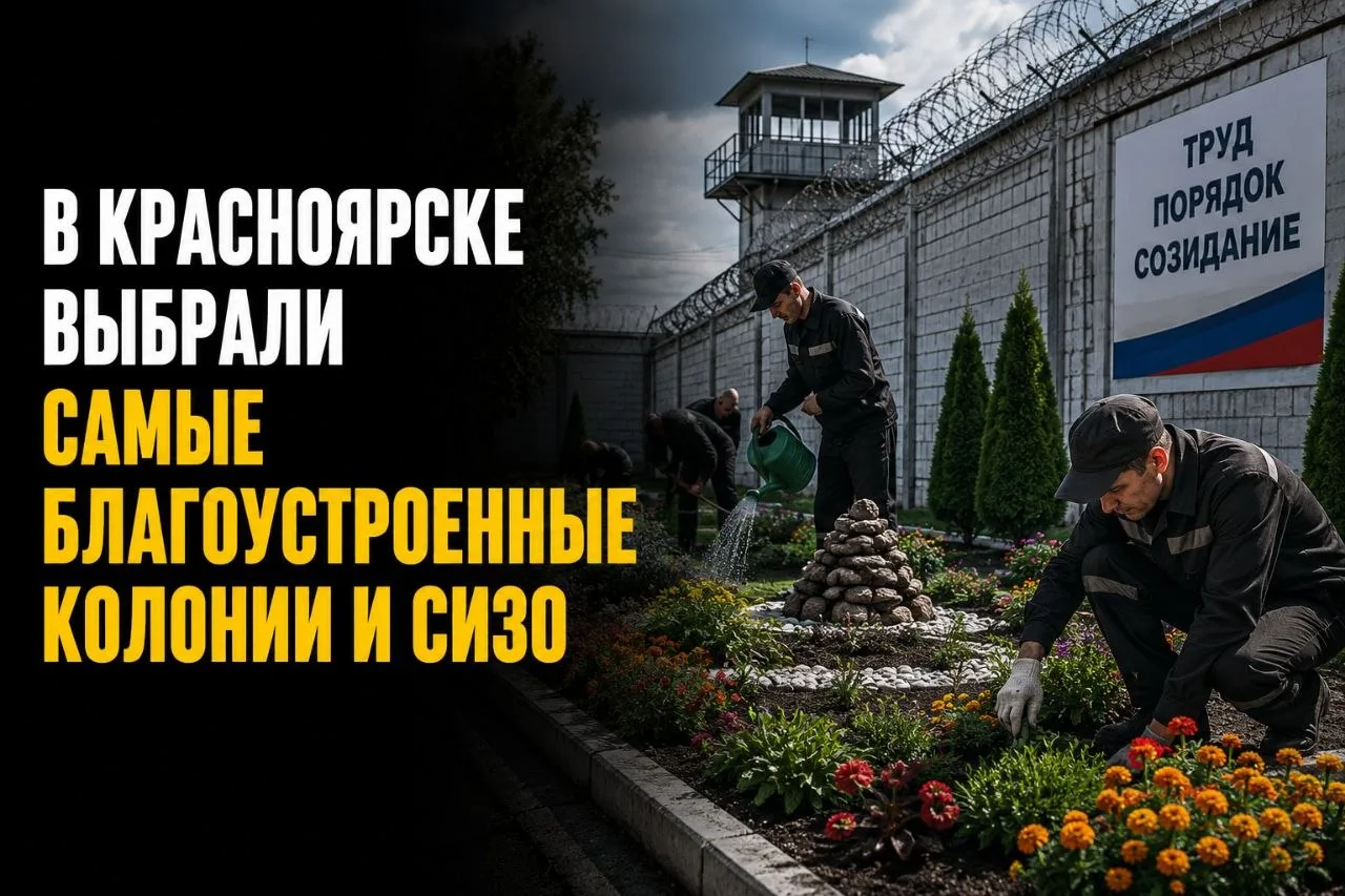 В КРАСНОЯРСКЕ ВЫБРАЛИ САМЫЕ БЛАГОУСТРОЕННЫЕ КОЛОНИИ И СИЗО