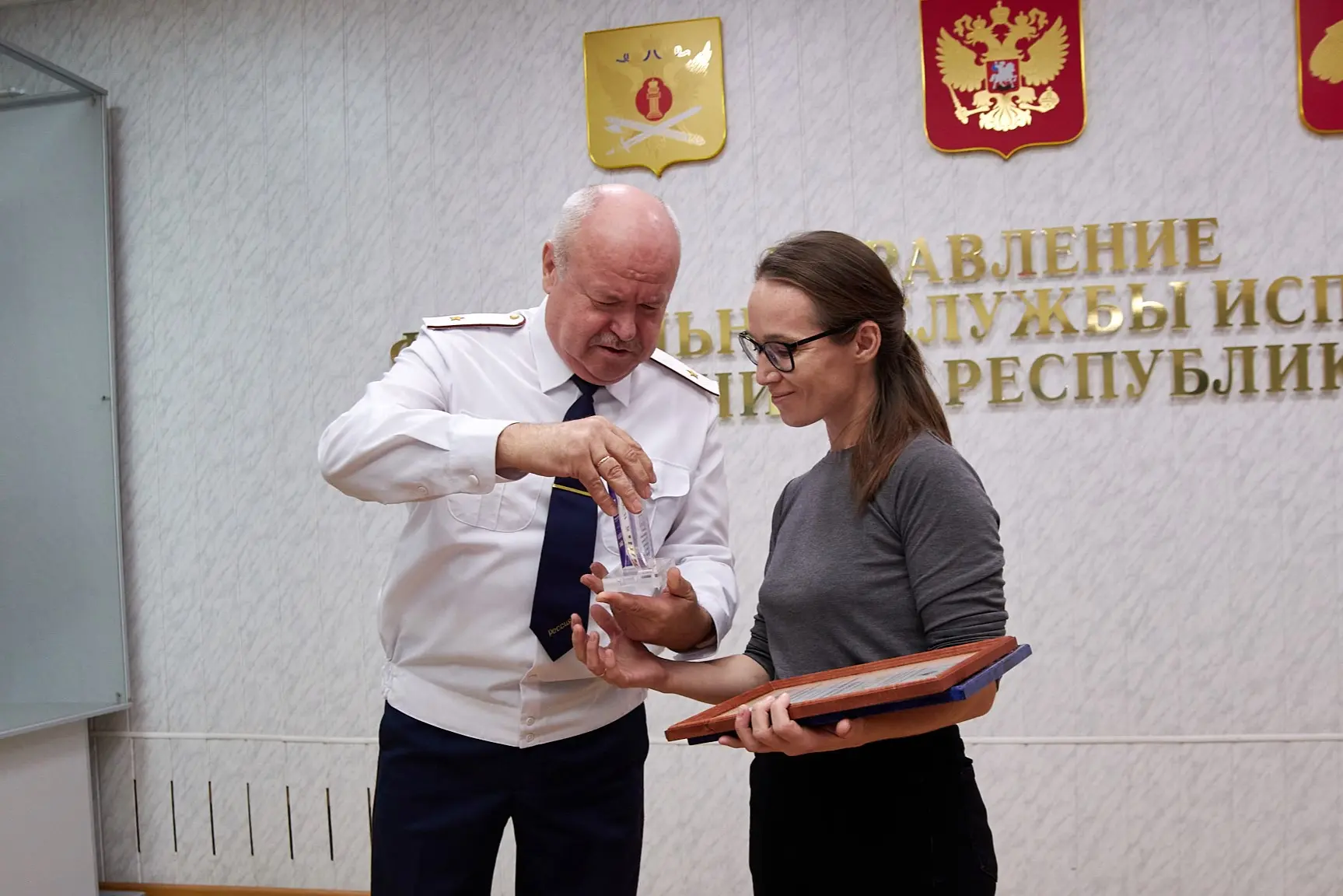 Журналист "Комиинформа" Анастасия Тарабаева отмечена наградой ФСИН России