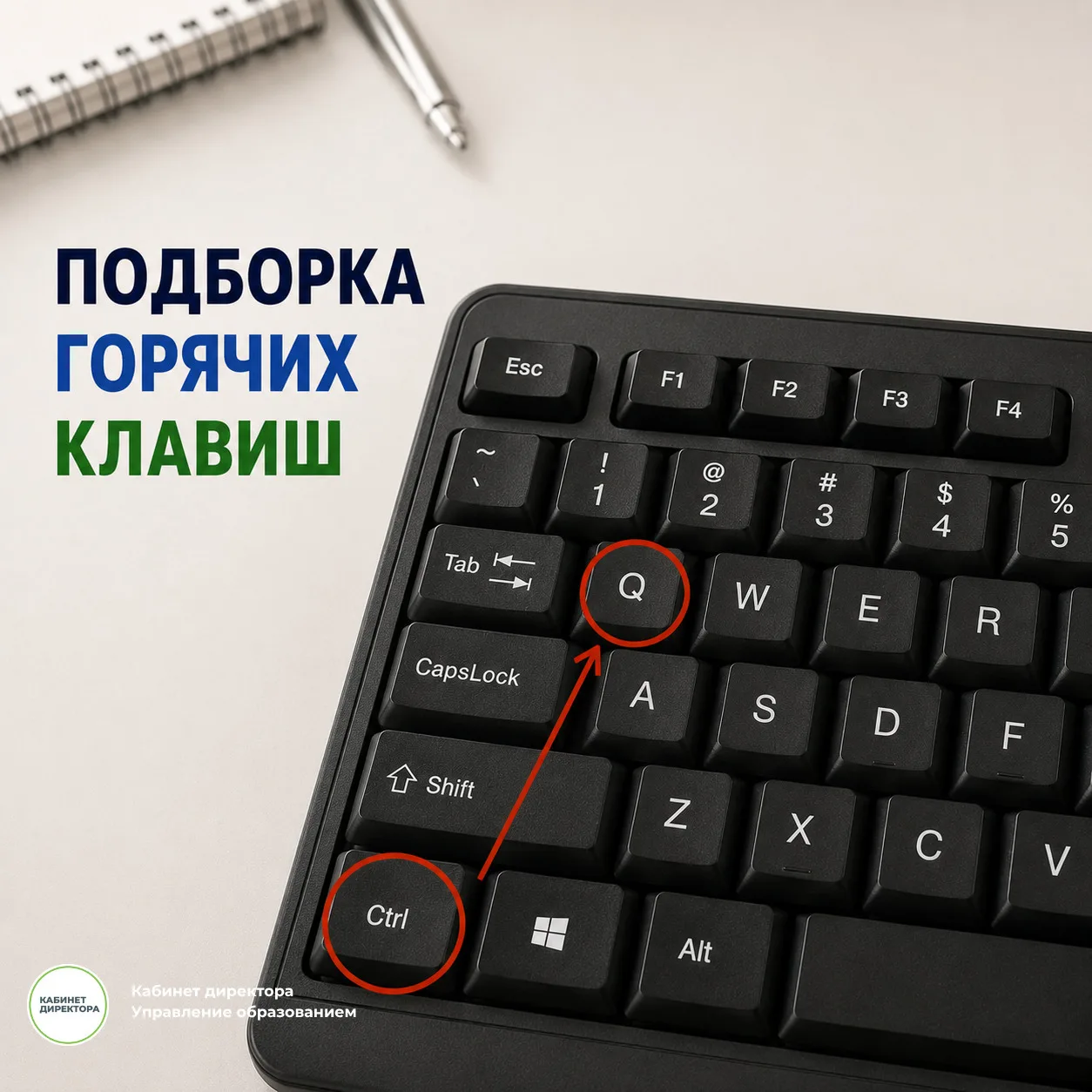 🔥 Огромная подборка горячих клавиш на все случаи жизни — от быстрого форматирования те...