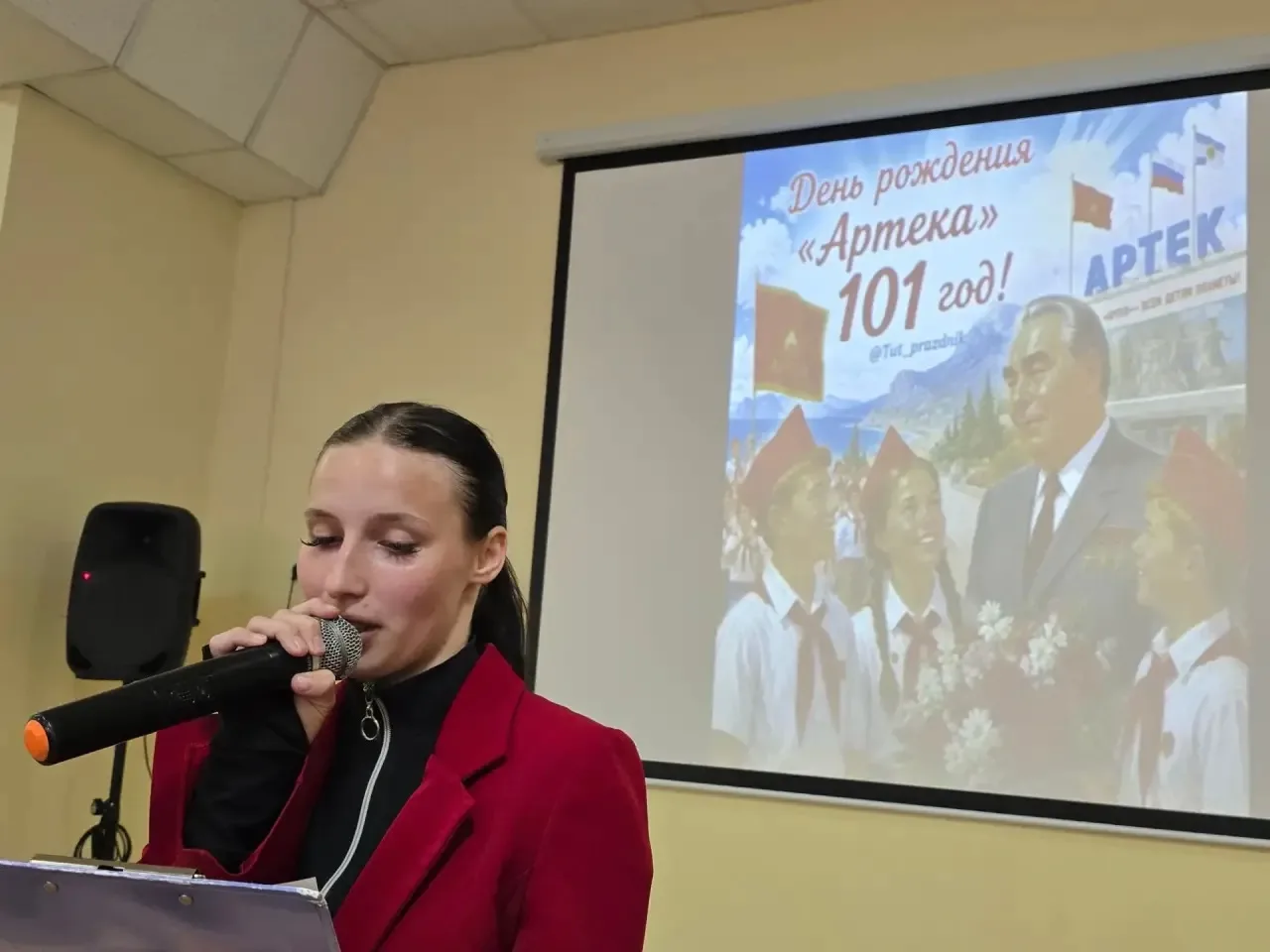 А вечером программа стала ещё трогательнее. Мы посвятили её дню рождения нашего старшег...