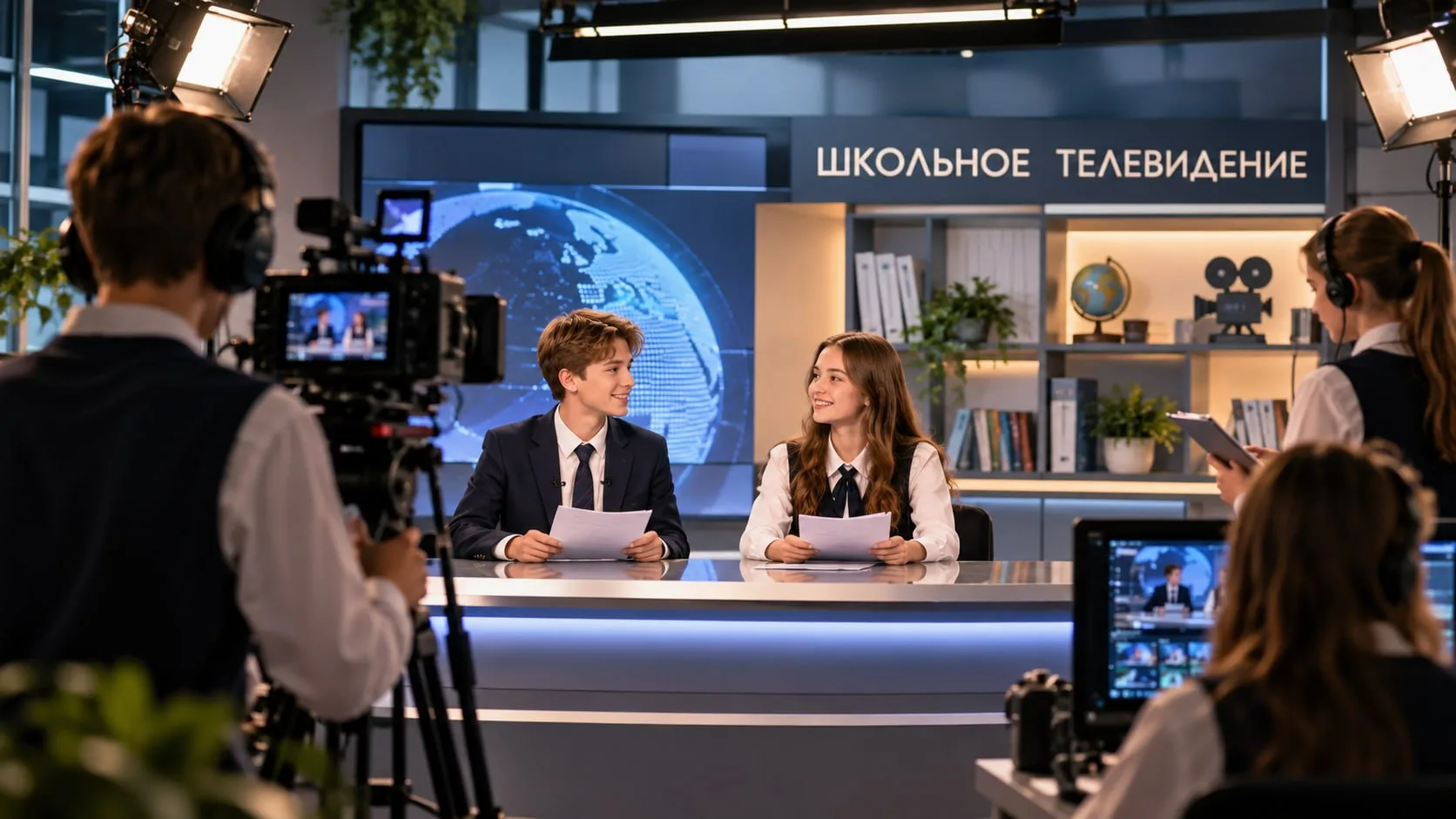📺 Во всех российских школах планируют запустить школьное телевидение