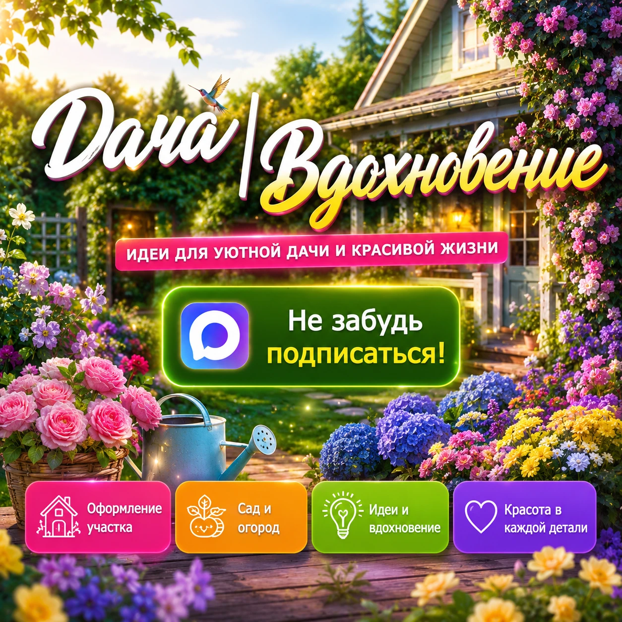 🌿 ДАЧА | ВДОХНОВЕНИЕ 🌿
