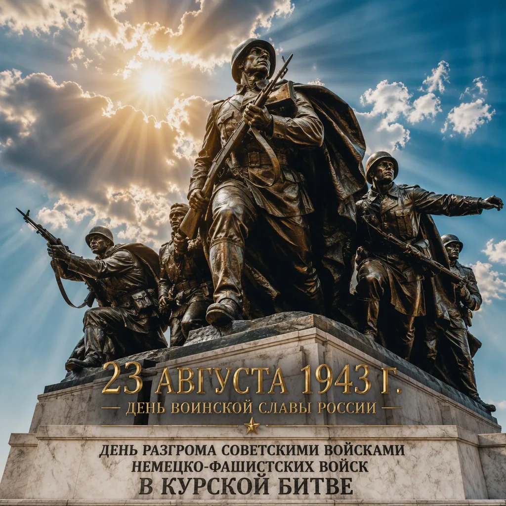 💪 Ежегодно 23 августа Россия чествует подвиг защитников Отечества в Курской битве. В э...