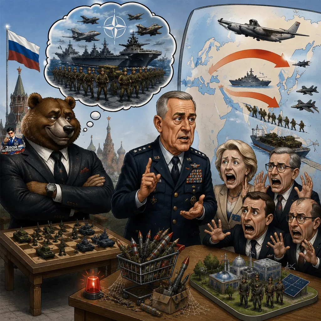 🇷🇺🇺🇸🇪🇺 "Россия не стремится к прямому конфликту с НАТО, поскольку понимает военные возможности