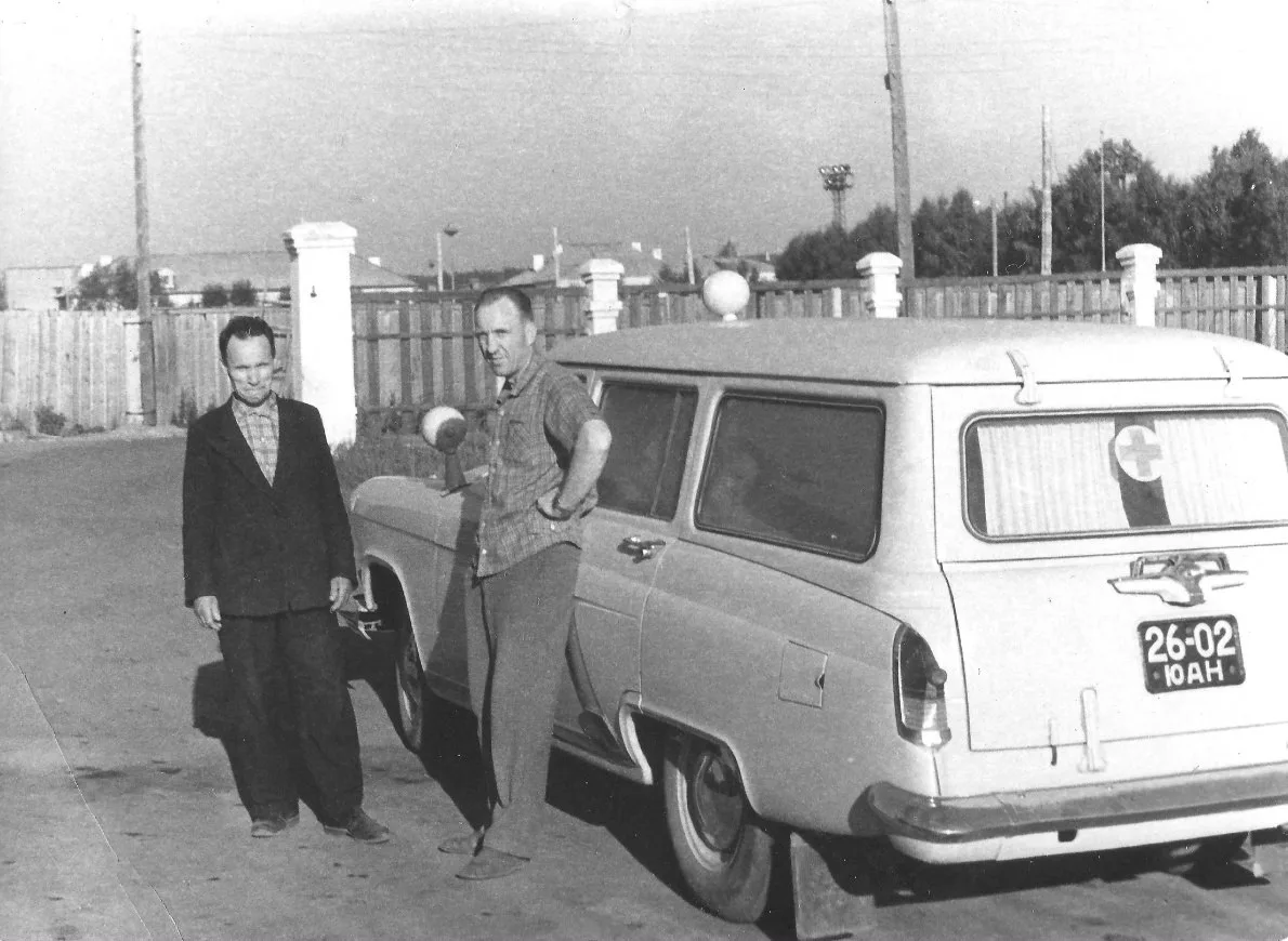 Водители "скорой помощи". 1960-е годы