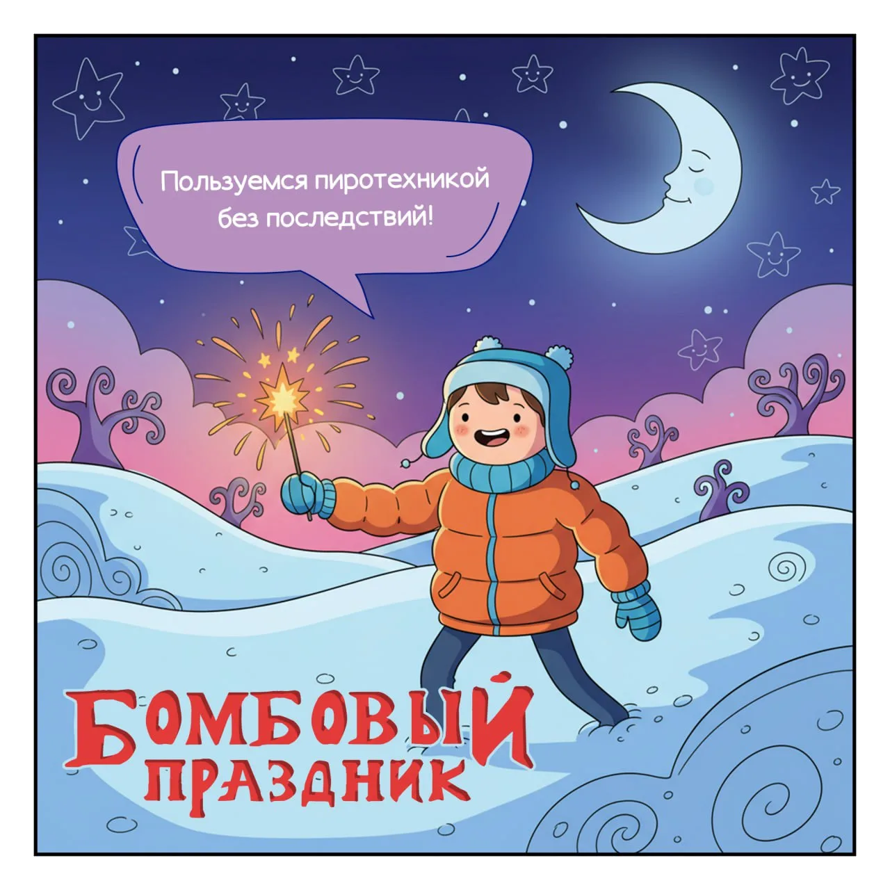 🎆Пиротехника — это не игрушки