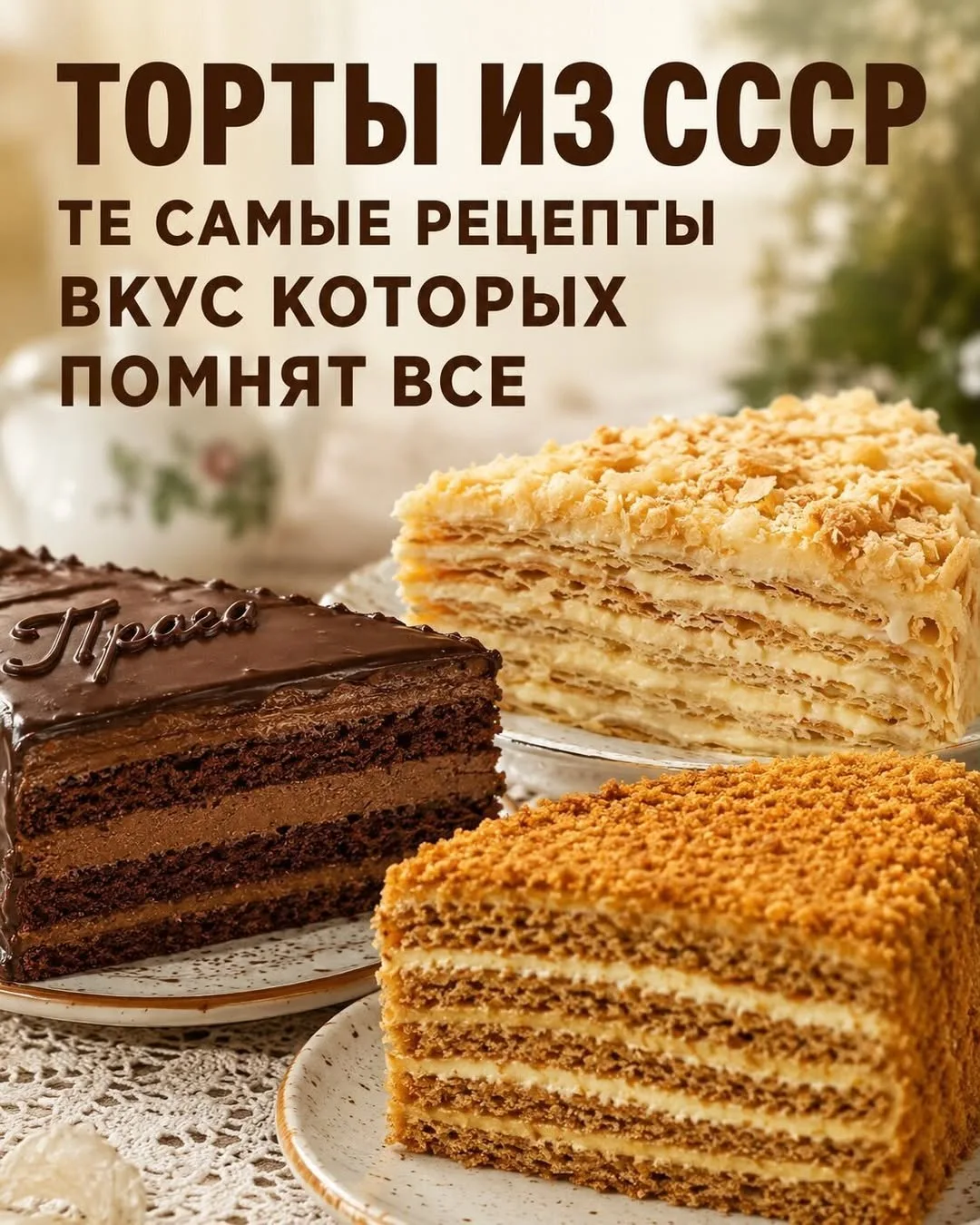 Легендарные торты 😍