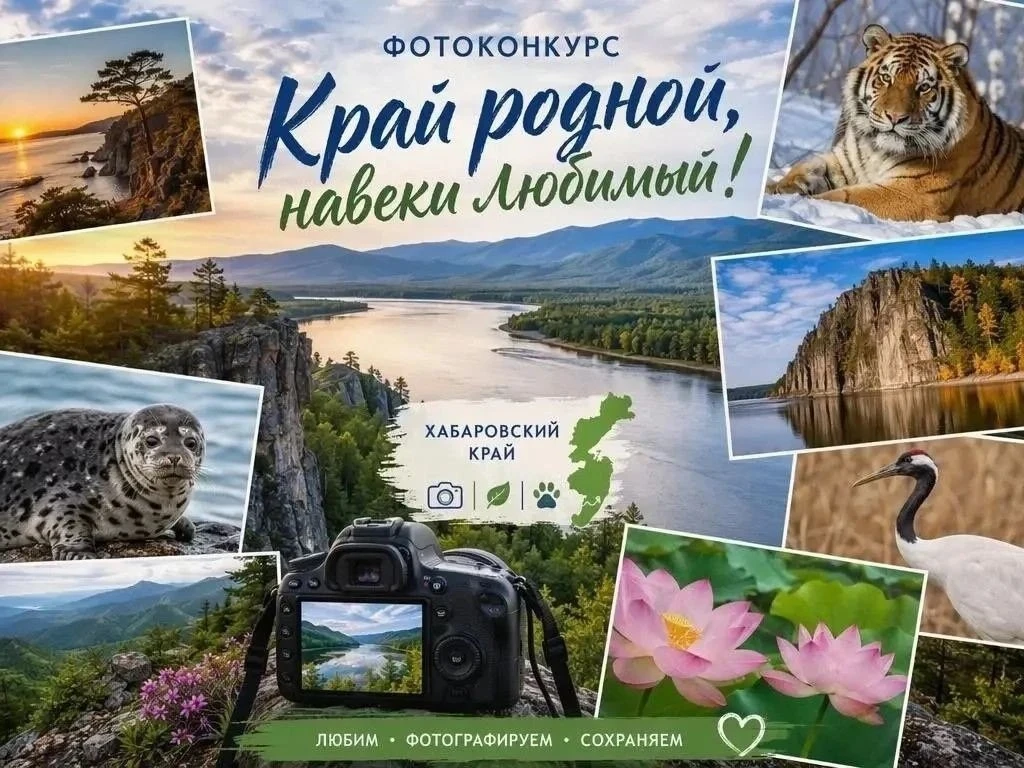 🌳📸 Экологический фотоконкурс «Край родной, навек любимый!»

Министерство природных ресурсов Хабаро