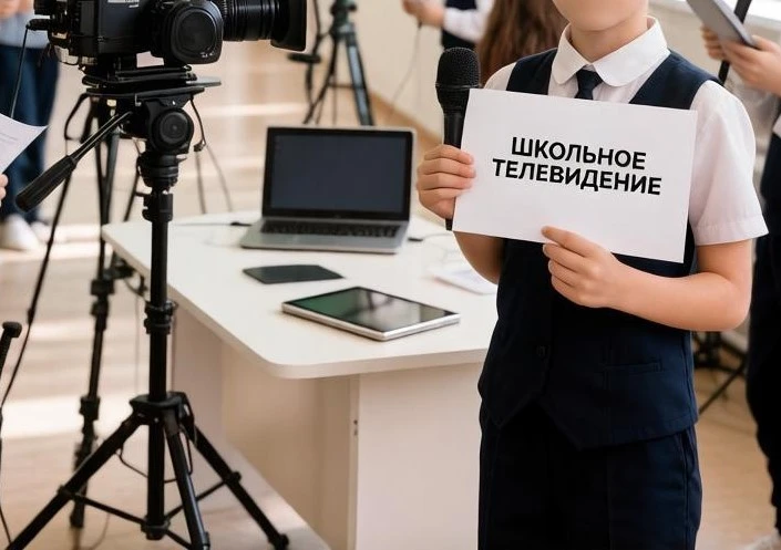 Единое школьное телевидение запустят в школах России с 2027 года.