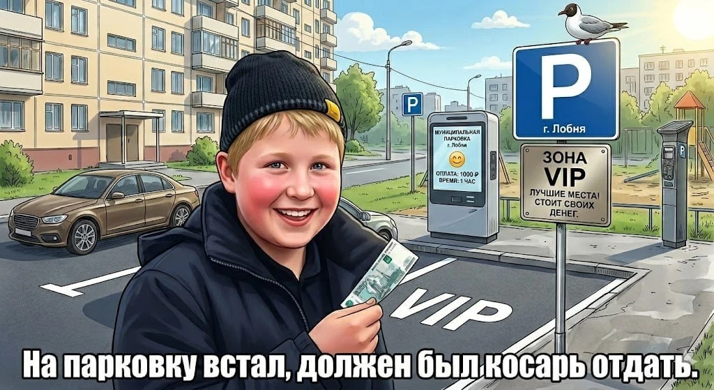 Жительница получила штраф за парковку у БК на Некрасова.