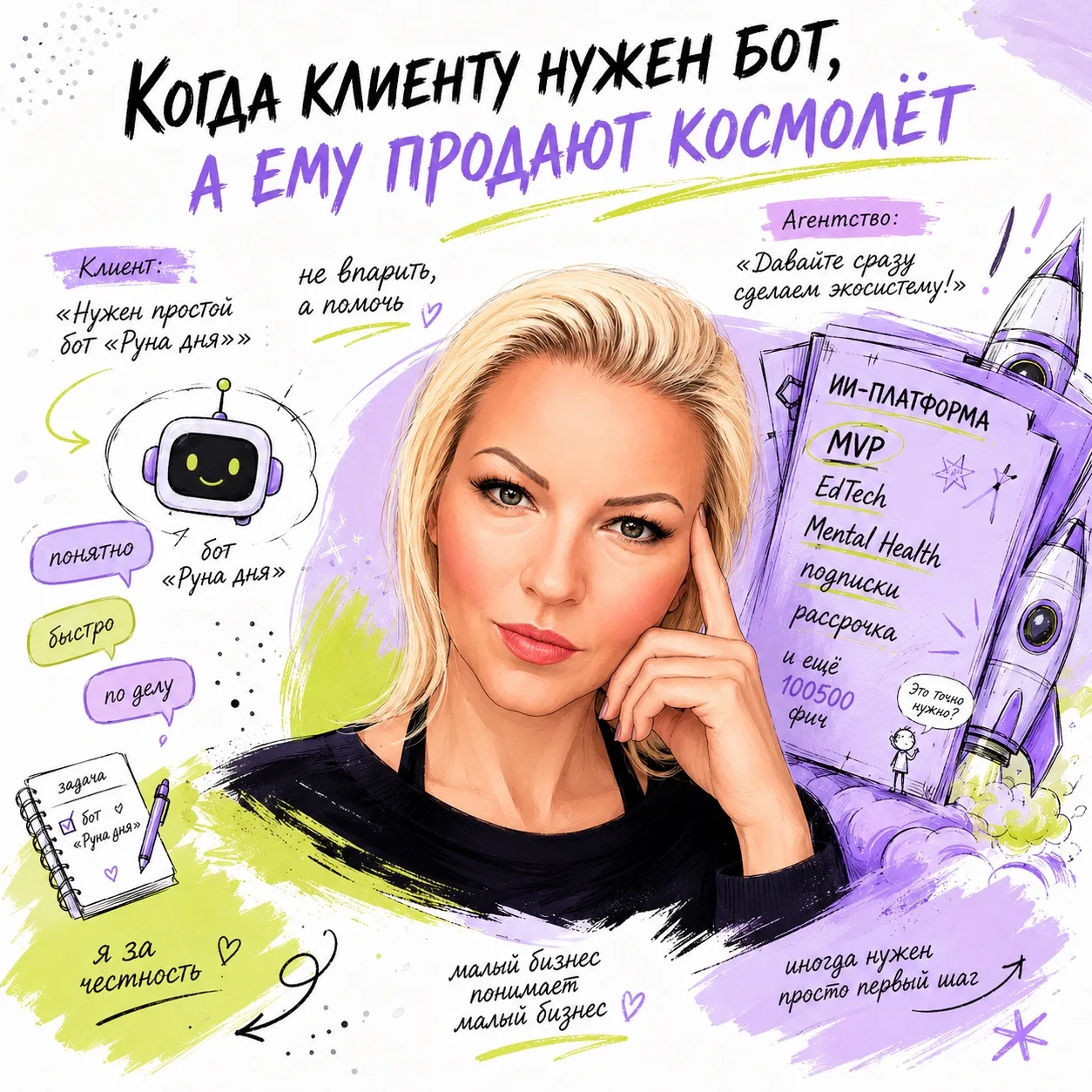 Есть у меня отдельная любовь к малому бизнесу.

Потому что там почти всегда всё по-настоящему.

Не “