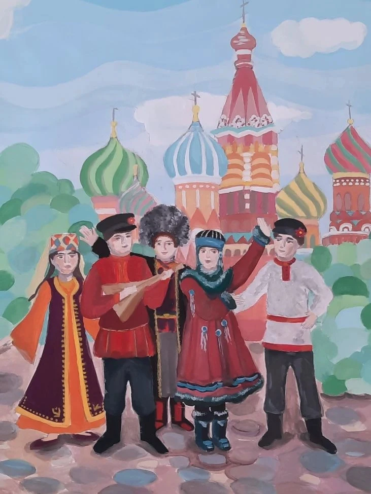📣Праздничного настроения в ленту! 🇷🇺Поздравление с Днем России в рисунках ребят.
🎨Любим и гордим