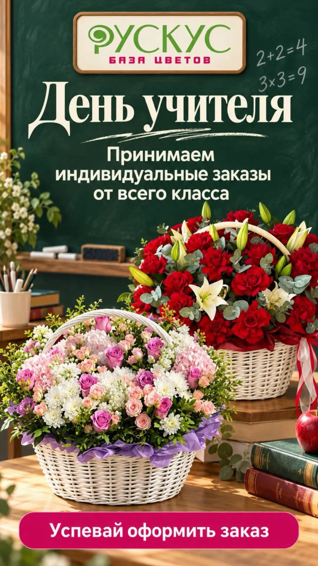 5 октября - День учителя 🌸