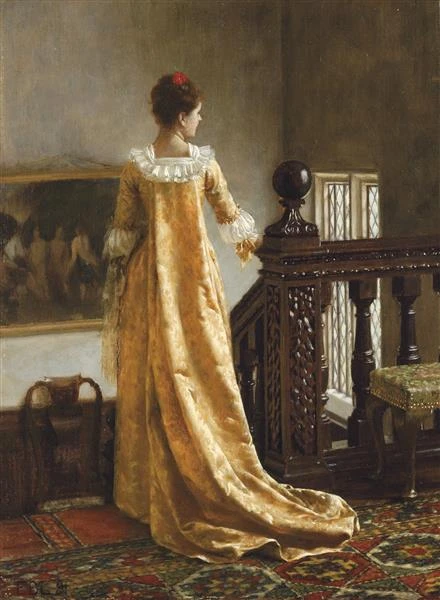 Эдмунд Блэр Лейтон "Золотой поезд" 1891 год.