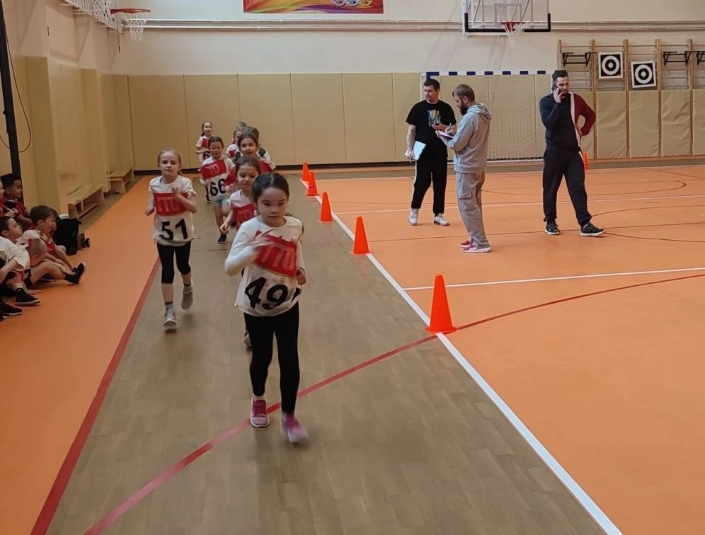 ⛹‍♀ Сдача нормативов ГТО  ✨ Воспитанники дошкольного отделения "Росток" приняли участие в сдаче норм