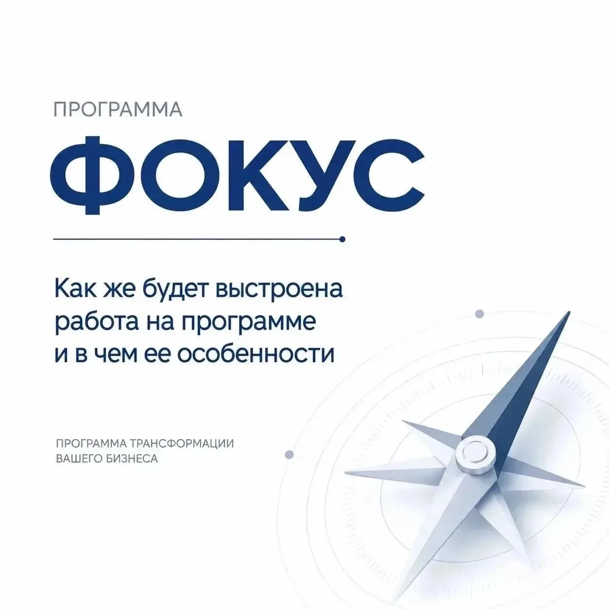 Что такое «ФОКУС» и как будет проходить программа-акселератор?