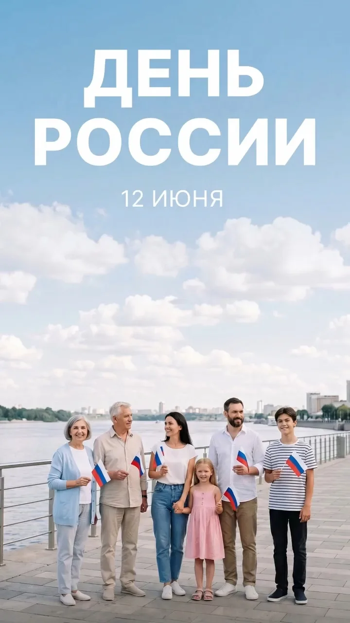 🇷🇺 С Днём России, дорогие ученики, учителя и родители!
12 июня мы отмечаем день рождения нашей вел