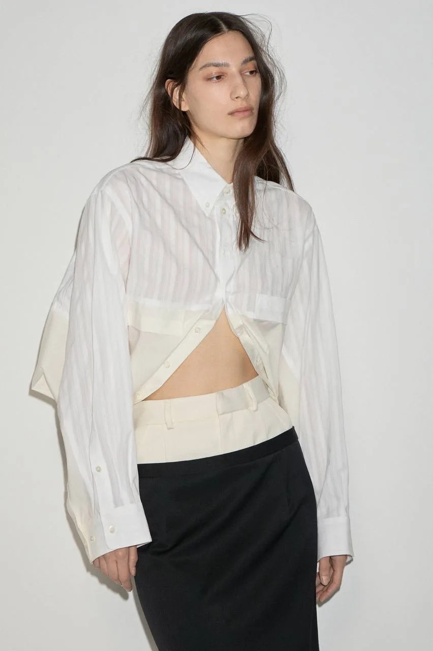 Коллекция MM6 Maison Margiela — интересные сочетания, приглушённая палитра и ощущение л...