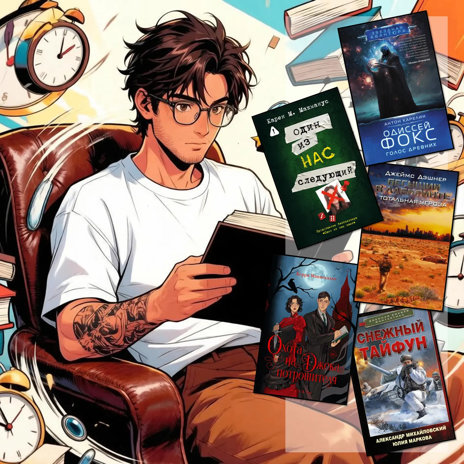 КНИГИ, ОТ КОТОРЫХ НЕВОЗМОЖНО ОТОРВАТЬСЯ (18+)

Литературный нон-стоп в Центральной библиотеке Камыши