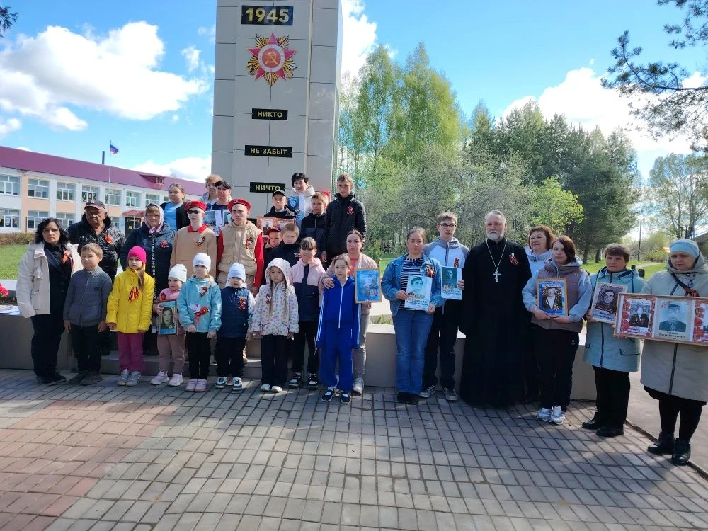 💥 Сегодня, у памятника погибшим землякам в годы Великой Отечественной войны состоялся ...