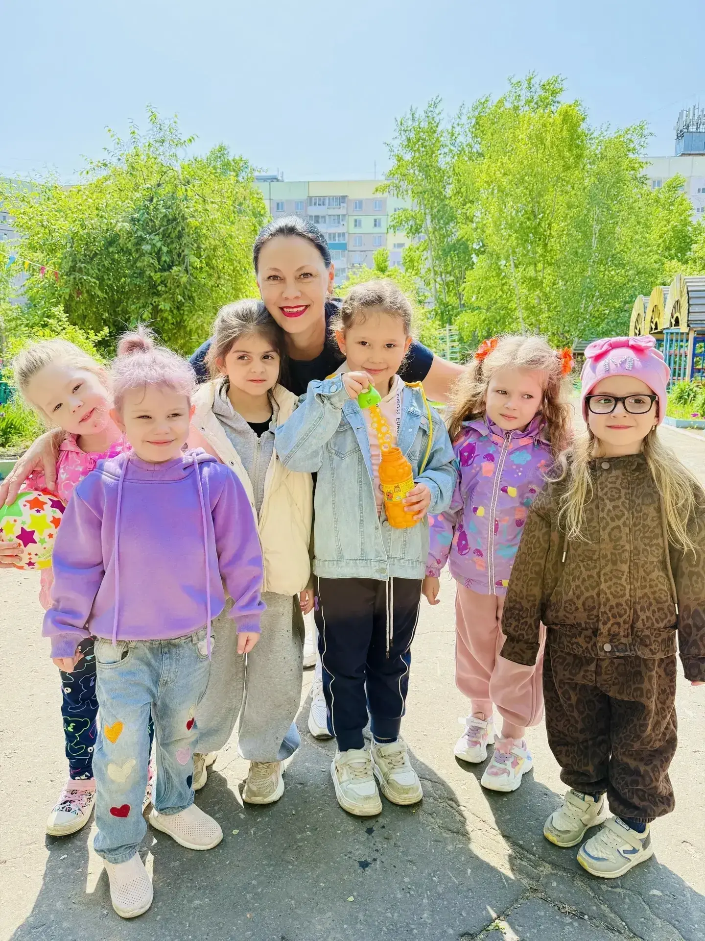 Летний привет передает средняя группа №9 ☀🫧🌼
