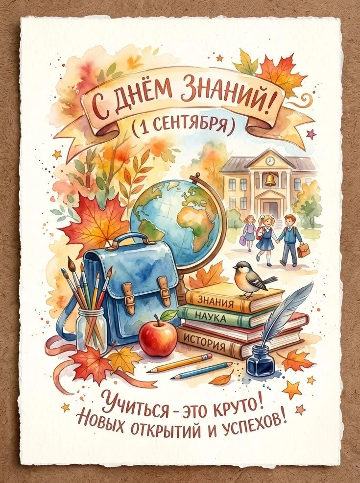 С 1 сентября! Этот день объединяет поколения. Для первоклашек он становится стартом в о...