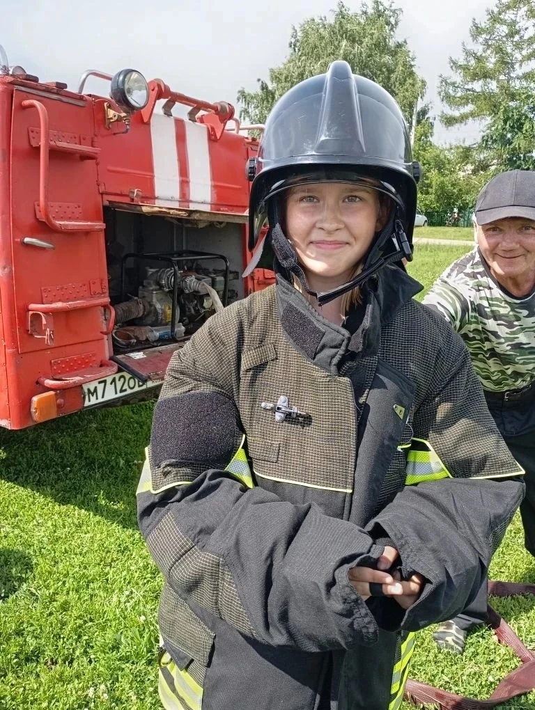 Сегодня добровольный пожарный РОО «ДПО РБ» поста ДПК Нордовского сельсовета Петр Сербин провел профи