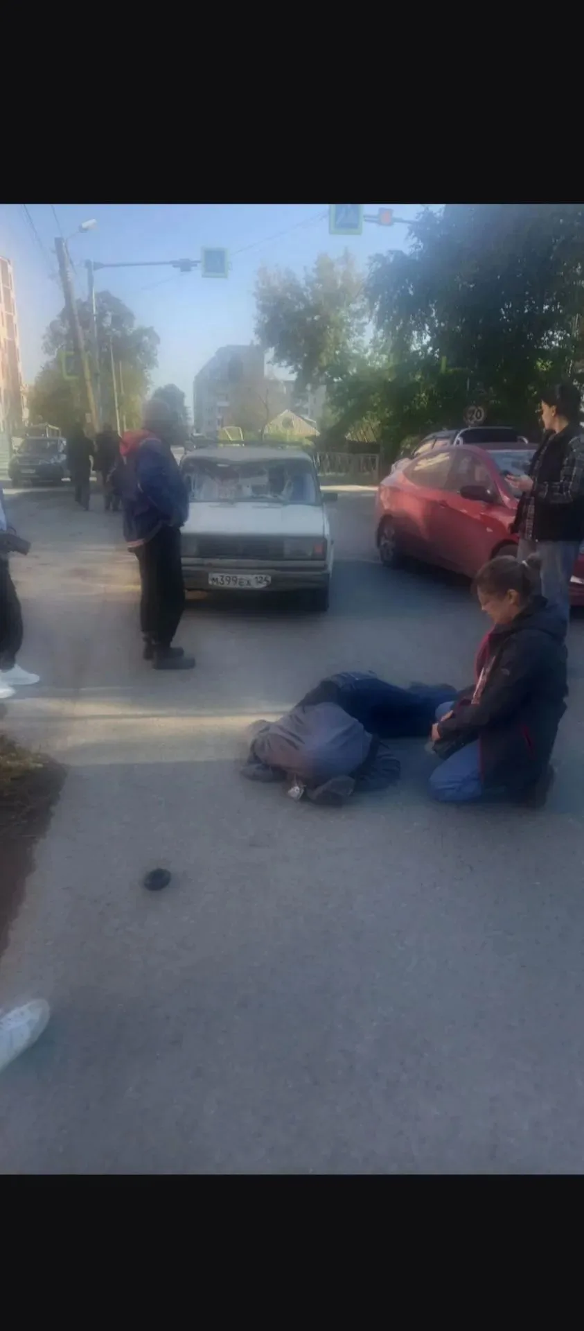 На Никольском сбили парня