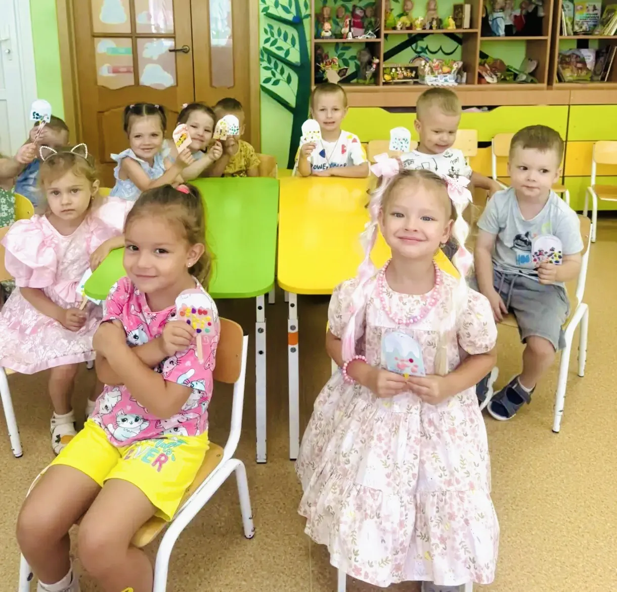 ✨ Когда фантазия не знает границ — получаются настоящие шедевры!!!

Сегодня малыши - «Фантазёры» мас