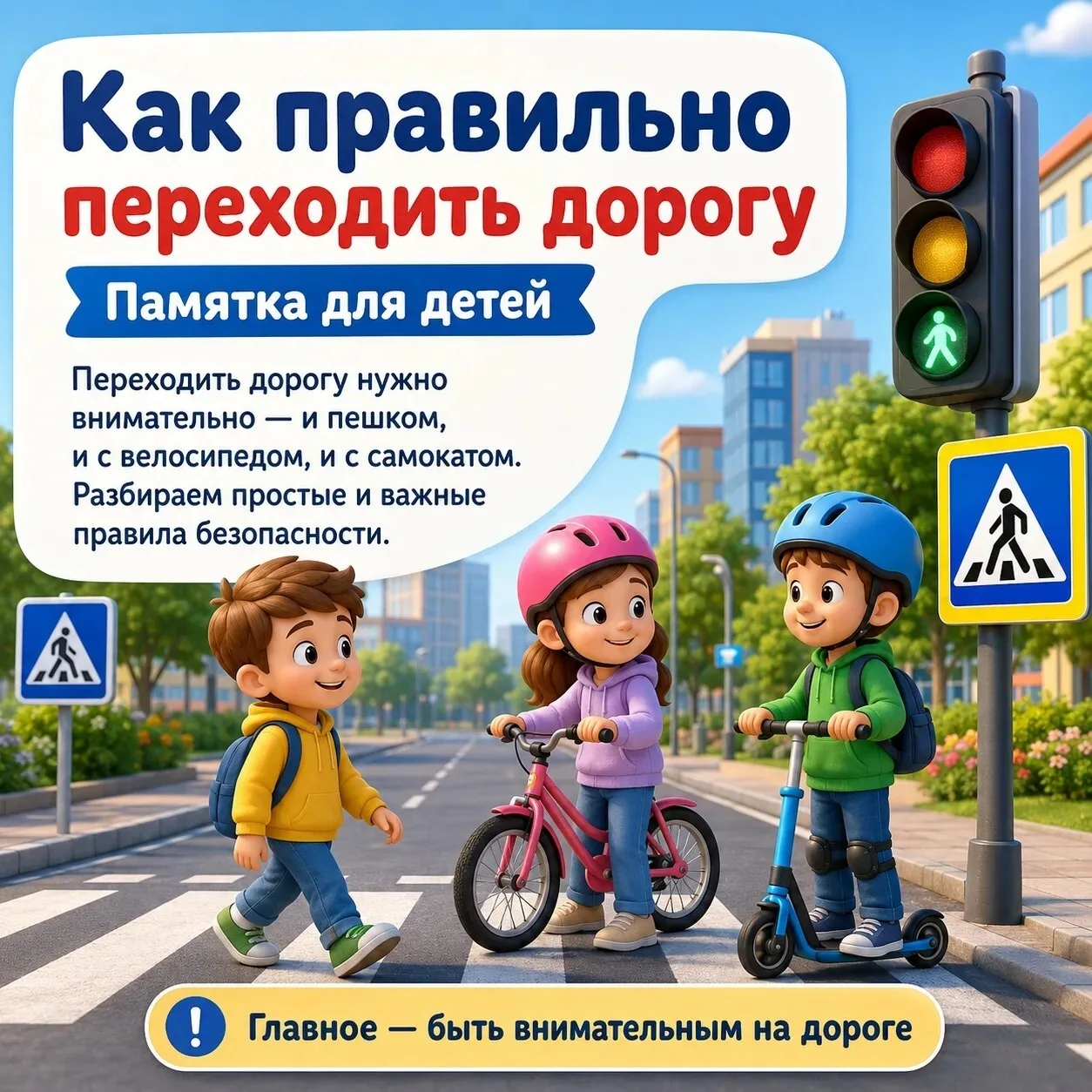 🚦  Дорога не прощает невнимательности.

Соблюдайте правила дорожного движения, не отвлекайтесь на т
