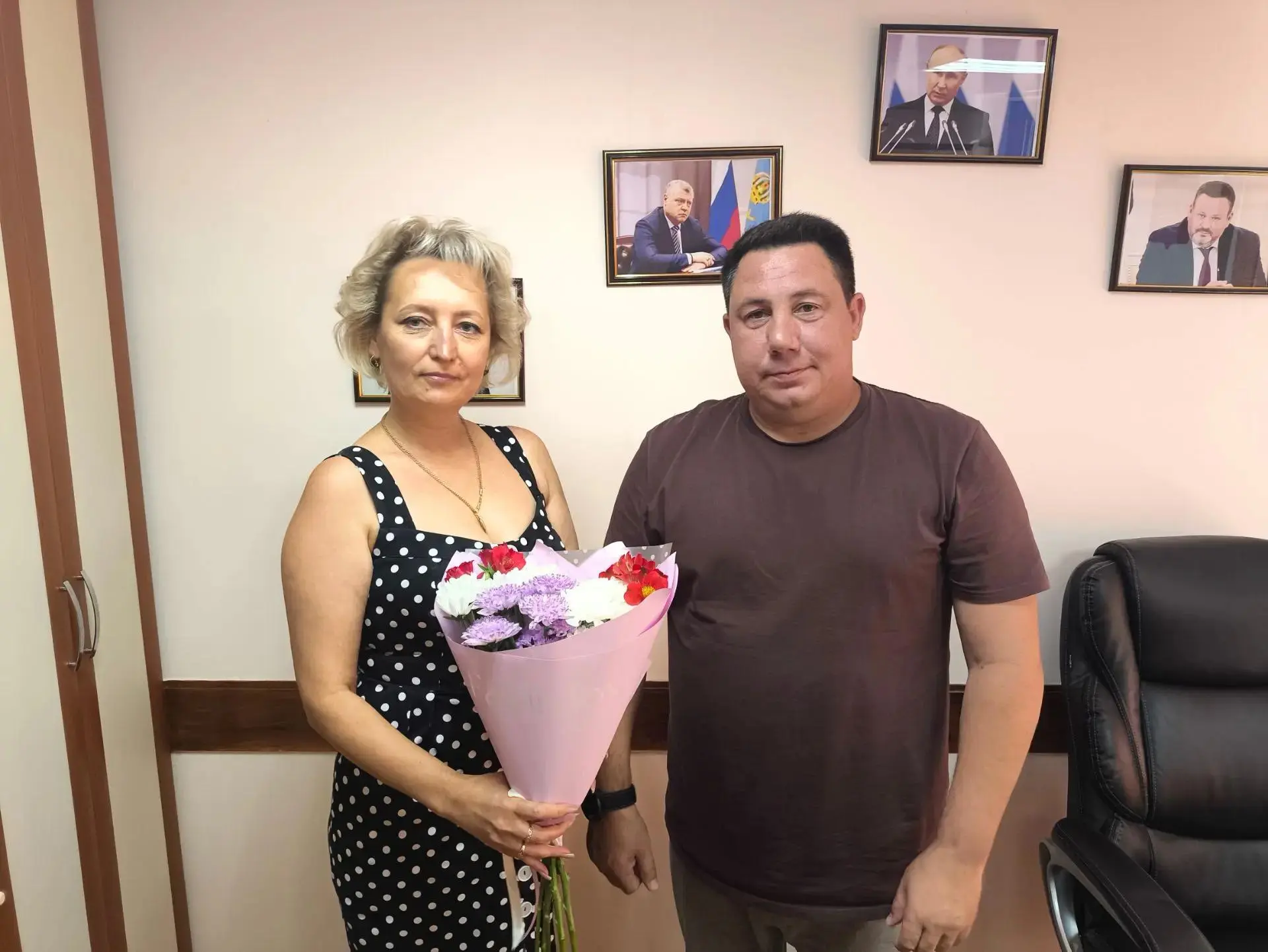 После летних отпусков наш коллектив собрался в полном составе, чтобы поздравить с проше...