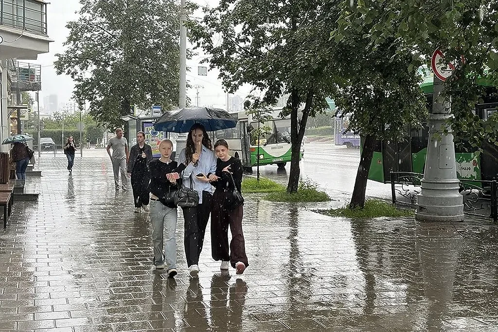 ↗️ Спасатели предупреждают свердловчан о сильных дождях