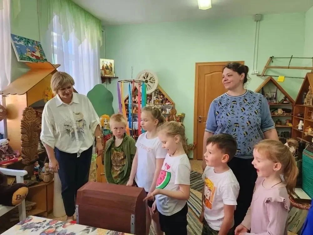 ✉️ Воспитанники всех групп ДО «Малыш» и ДО «Пчелка» приняли участие во Всероссийском проекте «Сундуч