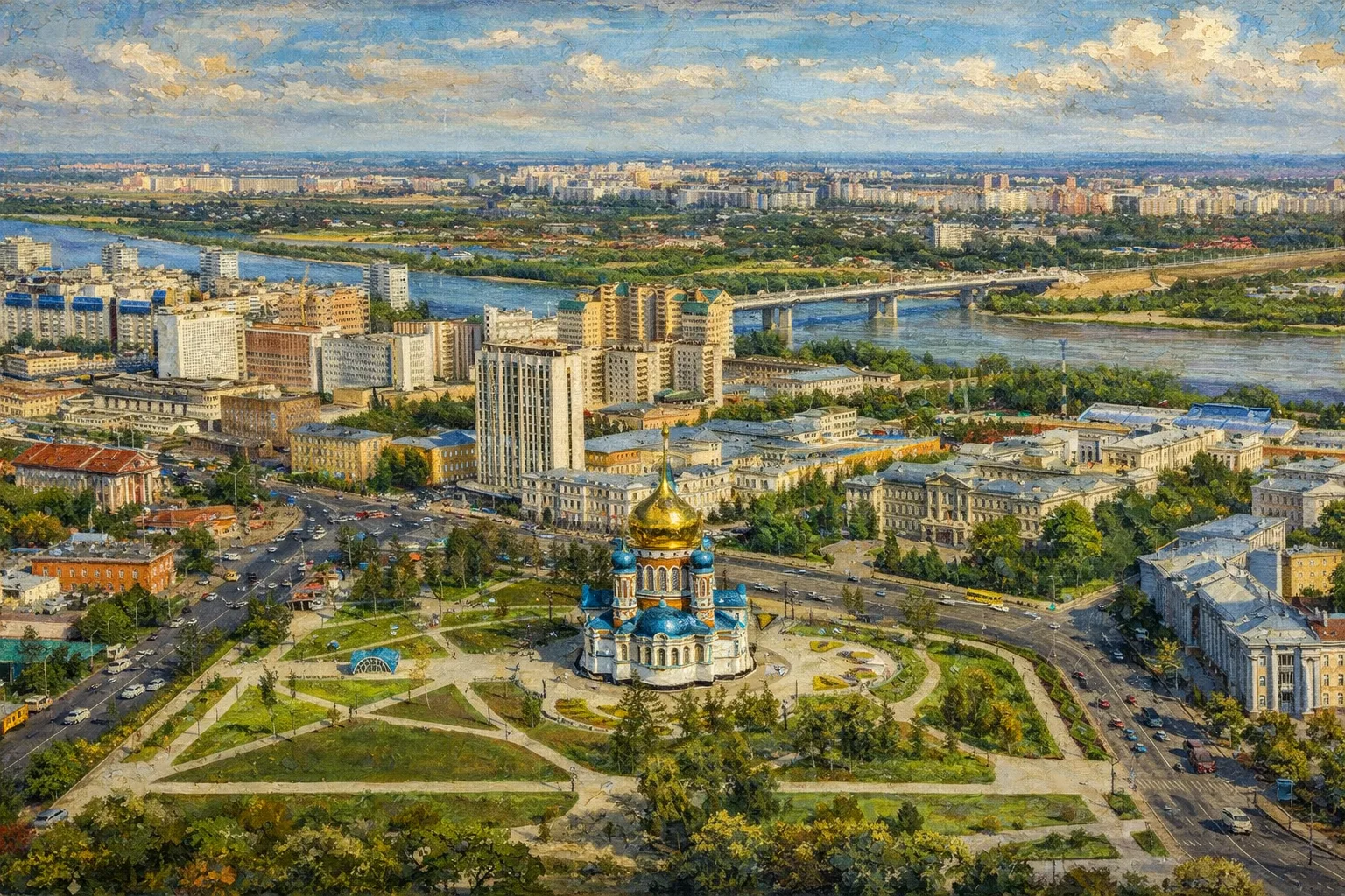 В первую субботу августа Омская область отметит единый праздник – День Омской области и День города.