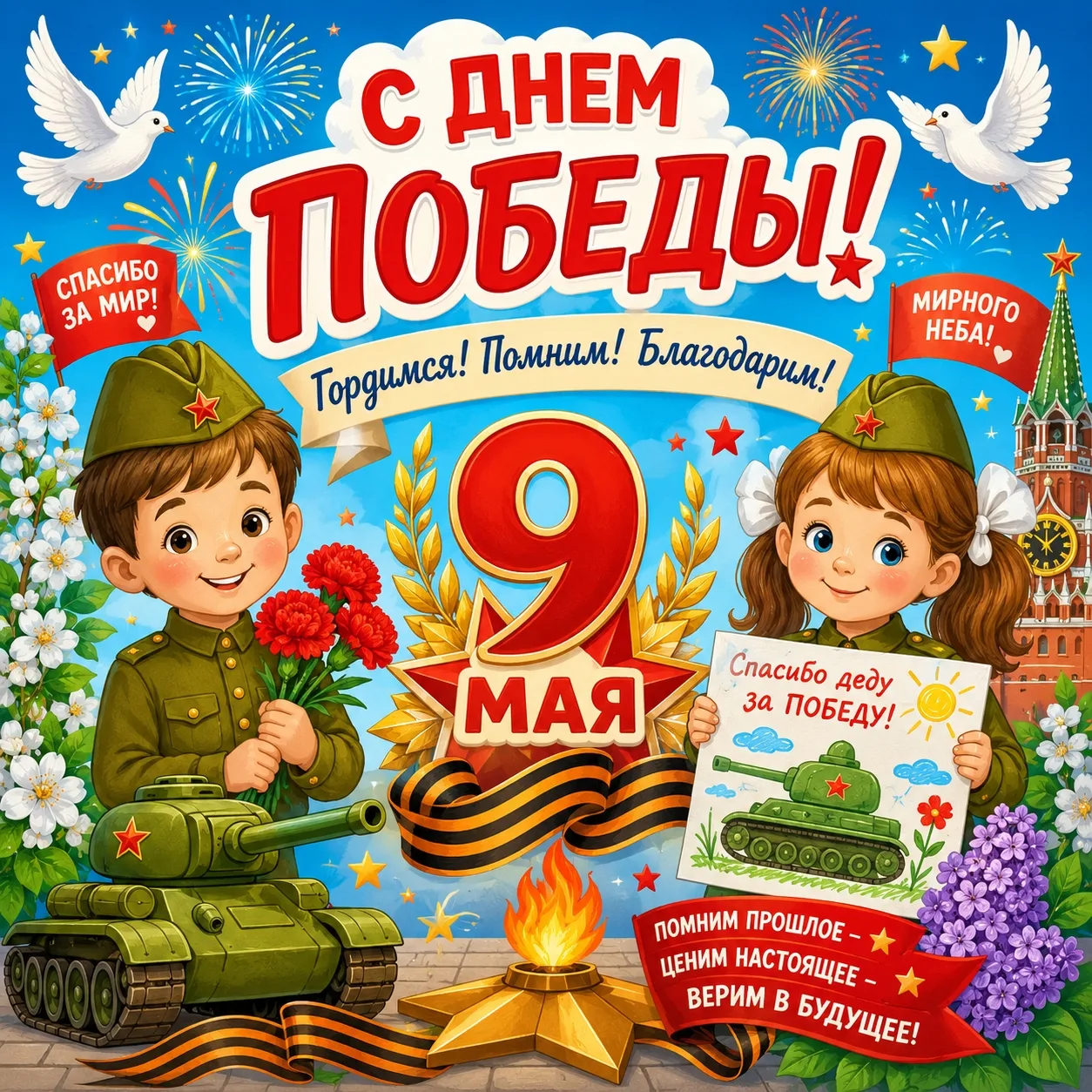 🌟С Днём Великой Победы!🇷🇺