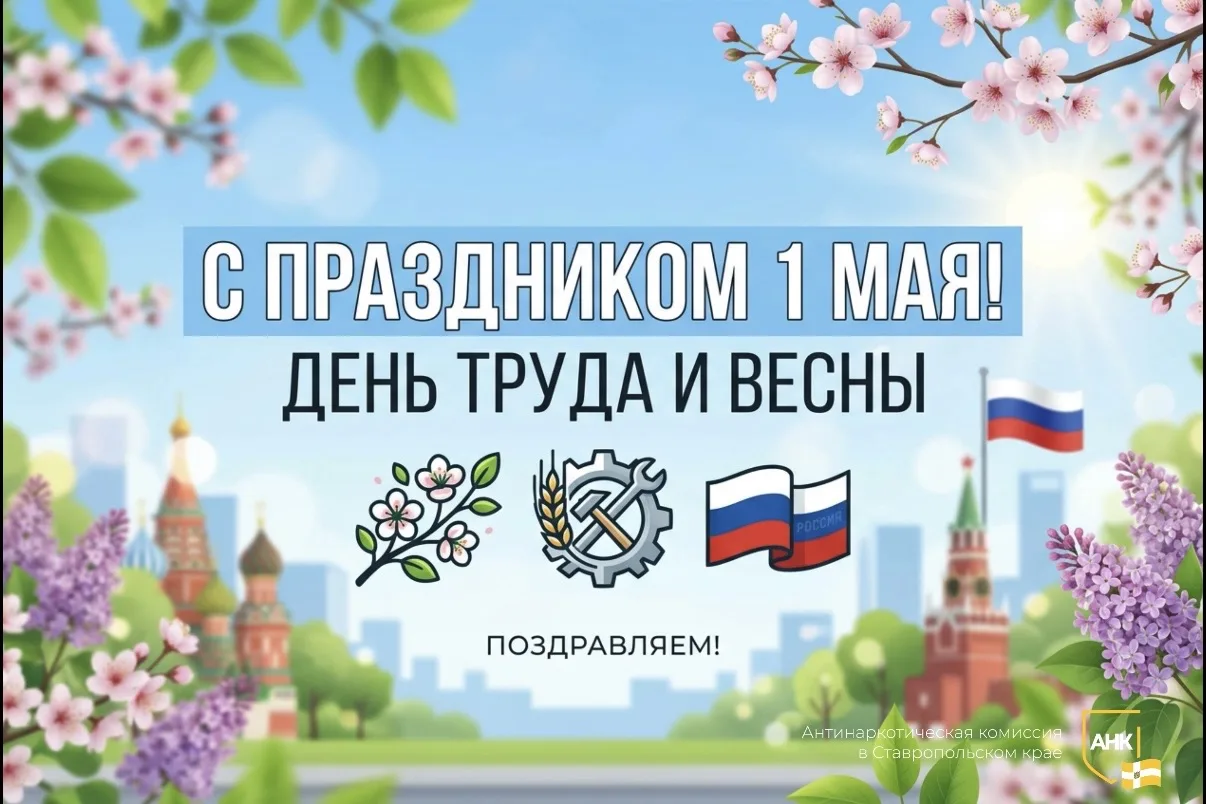 Поздравляем подписчиков канала с Днём труда — праздником, который символизирует ценность честной раб