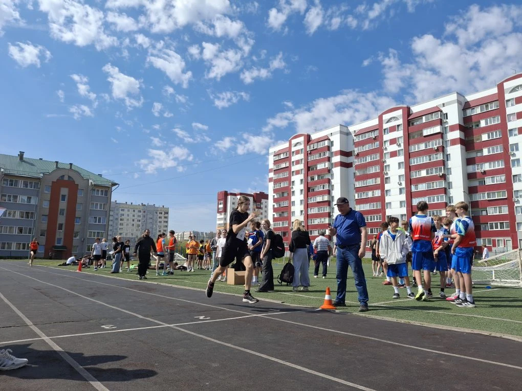 Наши ребята на муниципальном этапе "Президентских состязаний" 💪