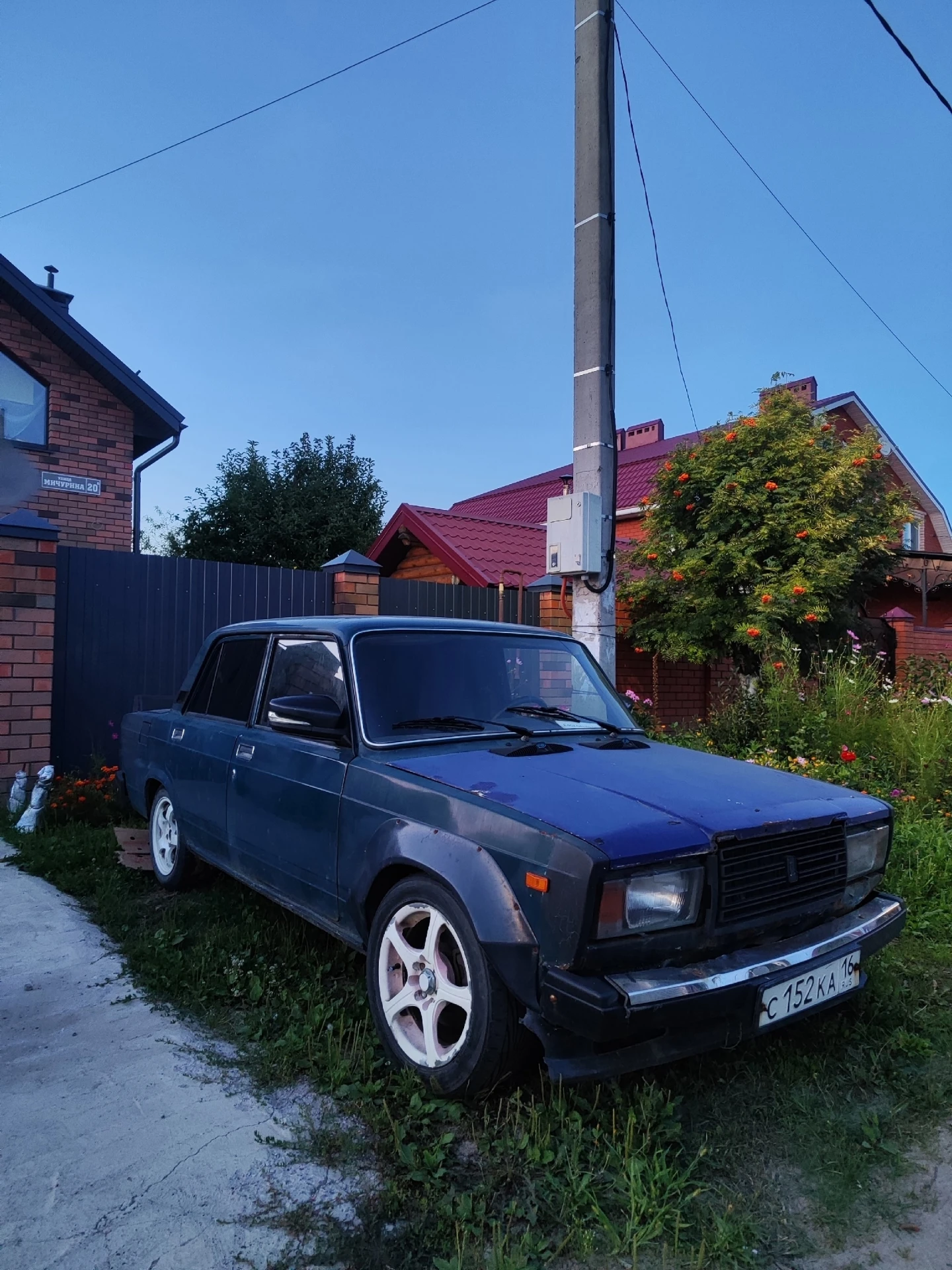 Ваз 2107 на турбо шеснаре .
